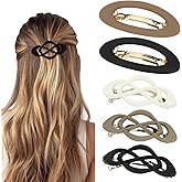 Amariver Hair Barrettes for Women 5packs Clips French Barrette Clip for Thick Thin Long Short Hair Fashion Accessories for Women Girls 2Styles