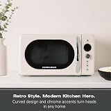 Hamilton Beach Retro 20L Microwave 700W Cream HB70H20C 8 Presets view 3
