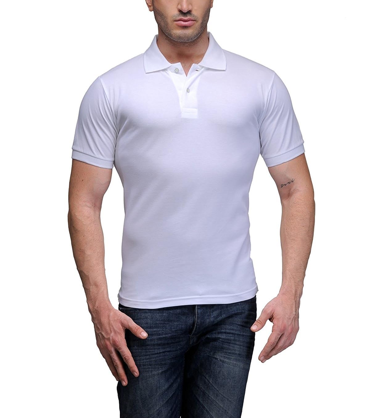 kalpit men's comfort soft premium cotton plain polo collar half sleeve t-shirt with solid color t-shirts for mens available in 2pcs combo & 3pcs combo