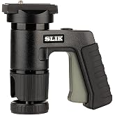 SLIK AF-1500AC Trigger Ball Head w/Arca Compatible Quick Release Camera Plate Supports 11lbs of Photography Gear (618-002) Single Hand Operation, Improved Soft Easy Grip Tension Control