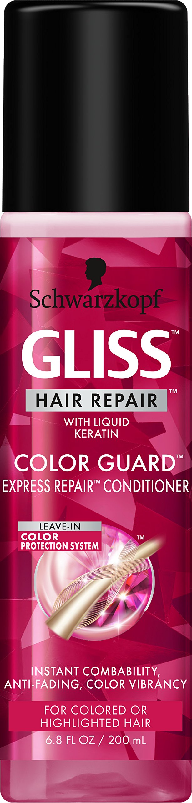 GLISS Hair Leave in Conditioner Color Guard Express Repair, 6.8 Ounce Buy Online in United Arab