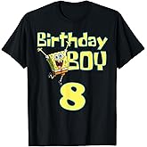 Mademark x SpongeBob SquarePants - SpongeBob SquarePants Birthday Boy 8 T-Shirt