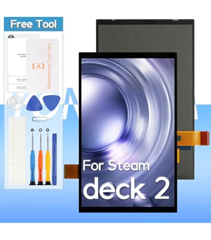 Amazon.com: OLED for Steam Deck 2 LCD Display 7.4” 1280 * 800