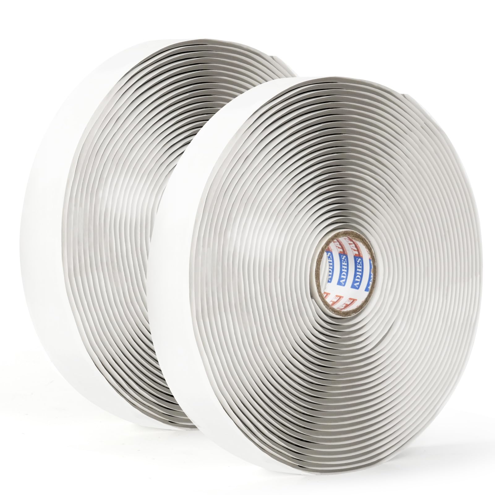 ADHES Butyl sealant Tape 25mm x 9m x 3mm, 2 Rolls Gray Butyl Rubber Sealant Tape for RVs, Vehicles, Marine and Home Repair – Ideal for Headlights, Windows, Doors, and Windshields