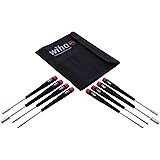 Wiha 26599 Nut Driver Set, Inch In Canvas Pouch, 8 Piece