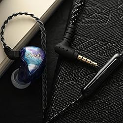 Celest Jimo lEM Cable with Mic,OFC in Ear Earphone