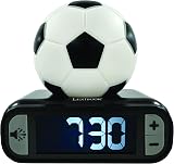 Lexibook Football Nightlight Alarm Clock RL800FO Black White