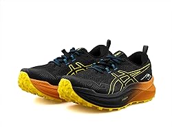 ASICS Men's Sneaker, Black Blazing Coral, 12.5