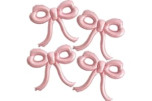 YTHETM 4 Pcs Pink Bow Balloons Bow Party Decorations for Girl Women Pink Bow Birthday Decorations Giant Foil Balloon for Baby Shower Bridal Engagement Wedding Decor Bachelorette Party Supplies
