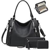 lapsting Hobo Bags for Women Handbags Purse Ladies Boho Shoulder Bag Crossbody Purses Faux Leather