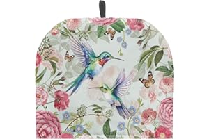 ZUXONGSY Rose Tea Cozy for Teapot Insulated Hummingbird Tea Cosy Kettle Dust Cover Teapot Dust Protector for Women Tea Cozies Cover