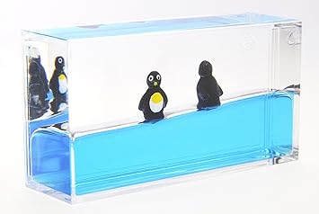 penguin desk toy