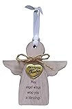 Cathedral Art MDF W/Bow Heart On White Ribbon Abbey