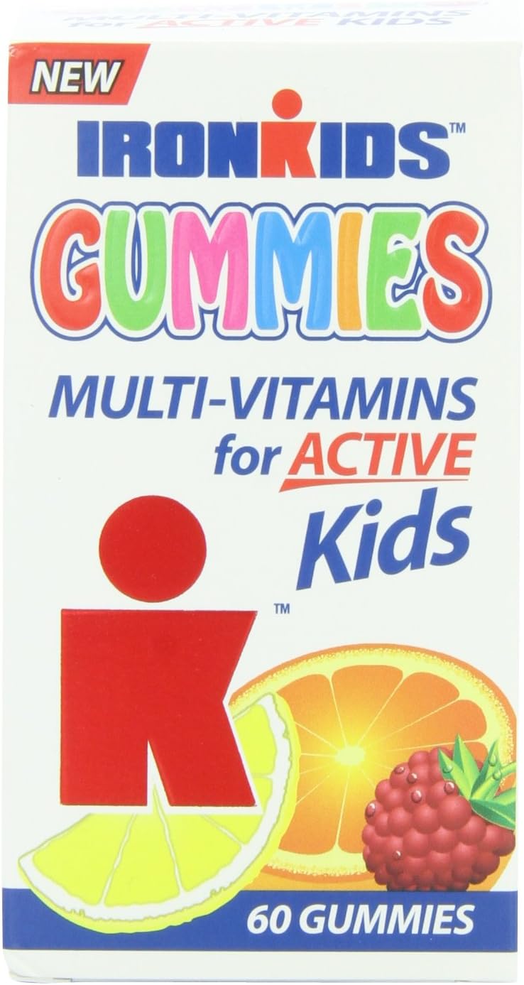 Iron Kids Gummies Multivitamins, 60Count Bottle (Pack of 2) Health & Personal Care