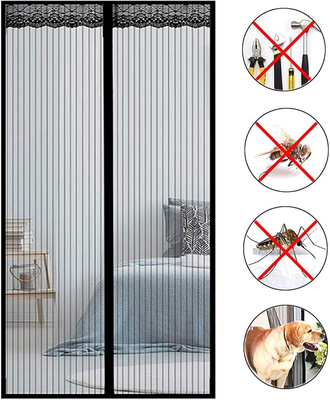 Aibingbao Fliegengitter Tür 90x230cm(35x91inch) TüR Aibingbao Fliegengitter Tür 90x230cm(35x91inch) TüR