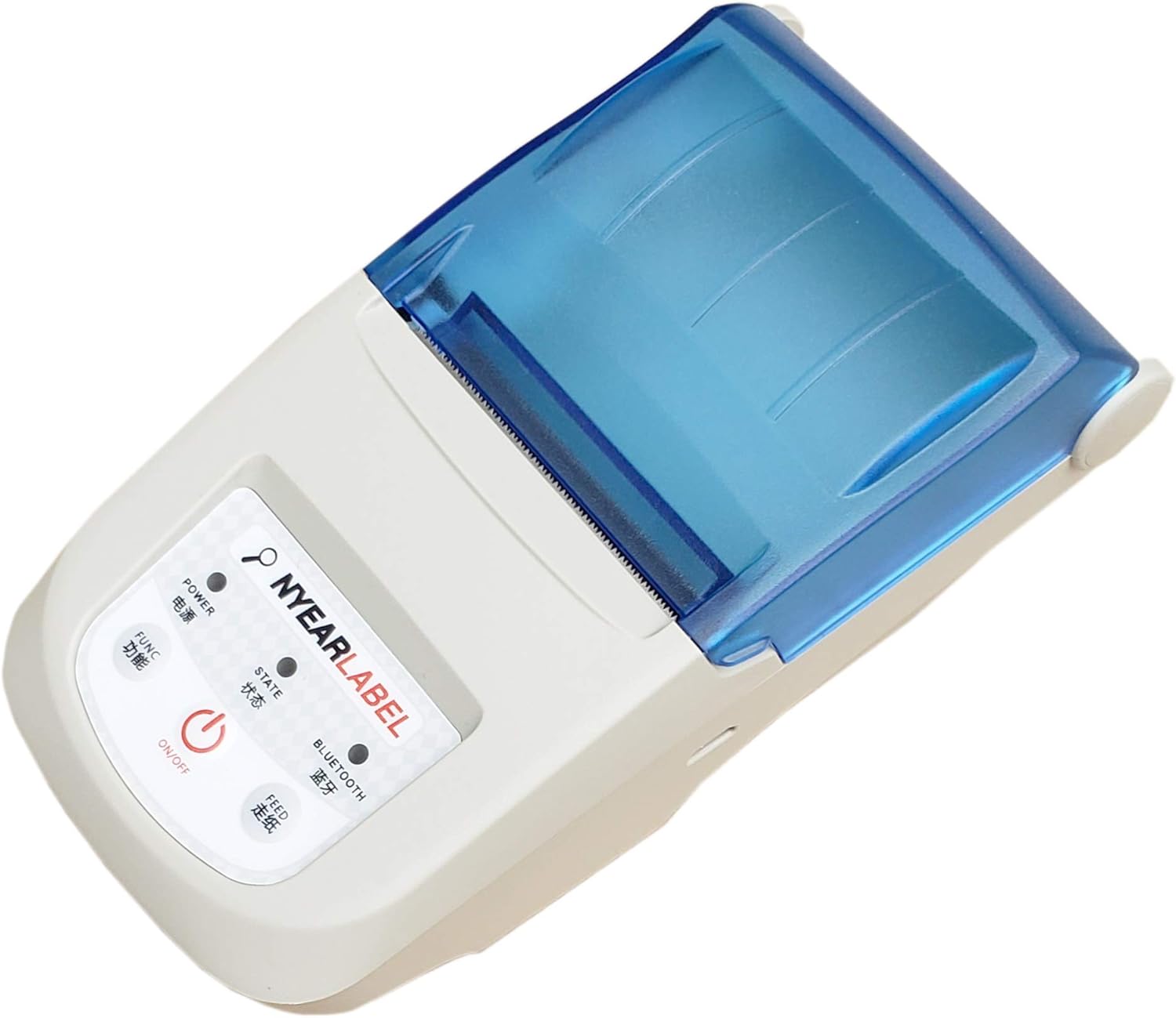 NYEAR NP100WB Portable Thermal Label Receipt Printer USB Bluetooth