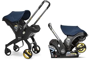 Doona Car Seat & Stroller, Deep Blue - All-in-One Travel System
