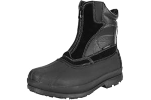 NORTIV 8 Men's Insulated Waterproof Winter Snow Boots Warm Outdoor Boots for Cold Weather