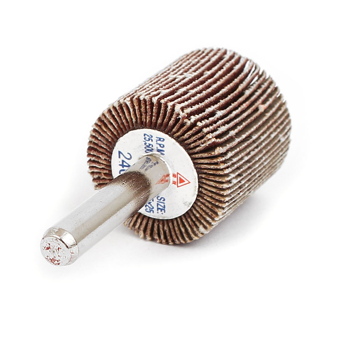 Sourcingmap 25mm Dia Grinding Sanding Sandpaper Buffing Flap Wheel Disc 240 Grit