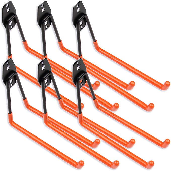 Garage Hooks Garage Hangers, Steel Utility Hooks, Easy to