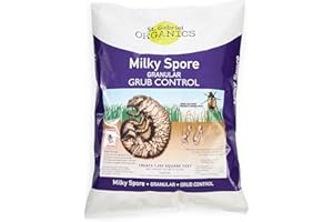 St. Gabriel Organics Milky Spore Granular Natural Bacteria Japanese Beetle Grub Killer Lawn and Garden Care Control, 20 Pound Pack