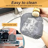 BYKITCHEN 8 Inch Silicone Air Fryer Liner, 2 Pack, Square Inserts view 5