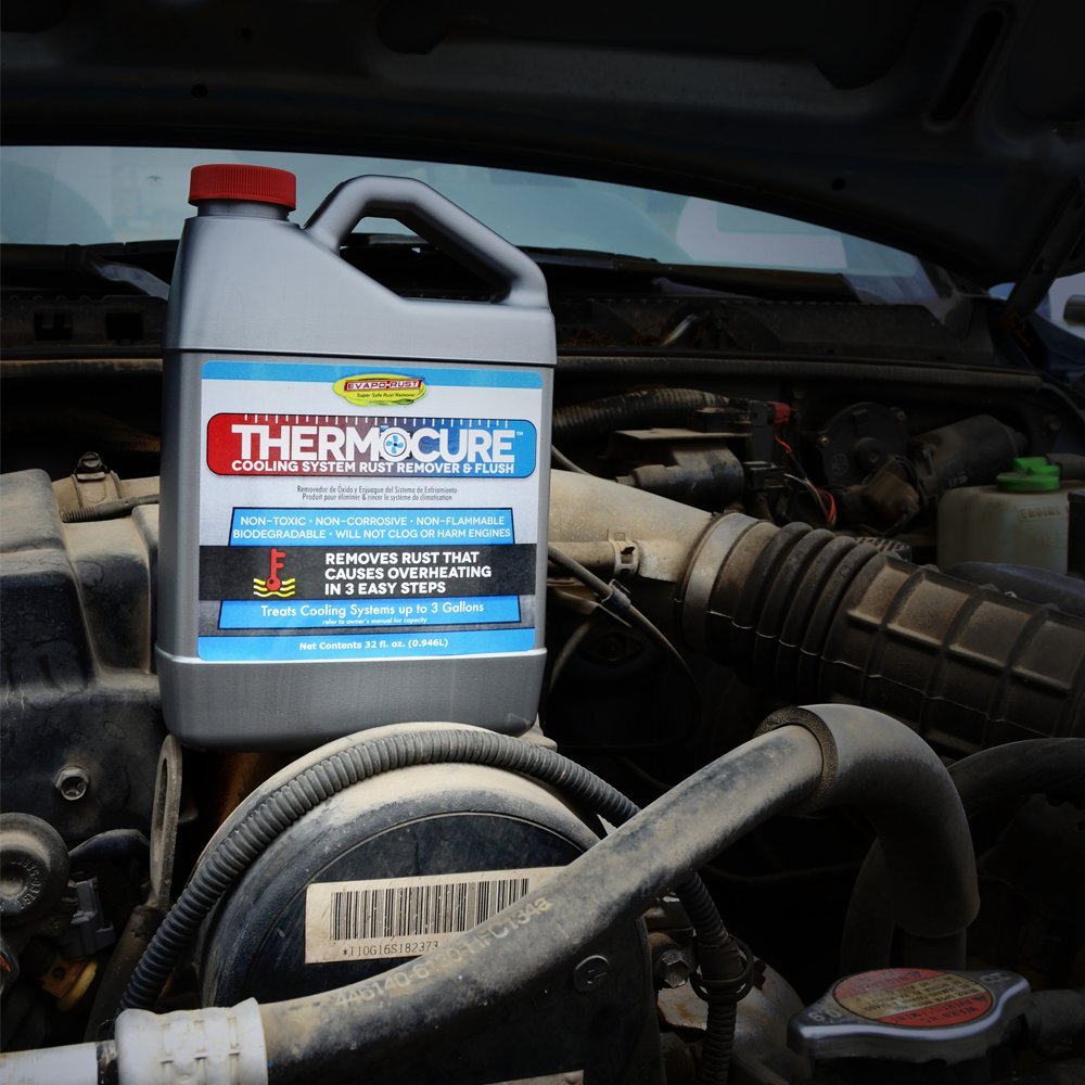 Thermocure Coolant System Rust Remover, Safely Removes the Rust from Cars Cooling System, 32 oz