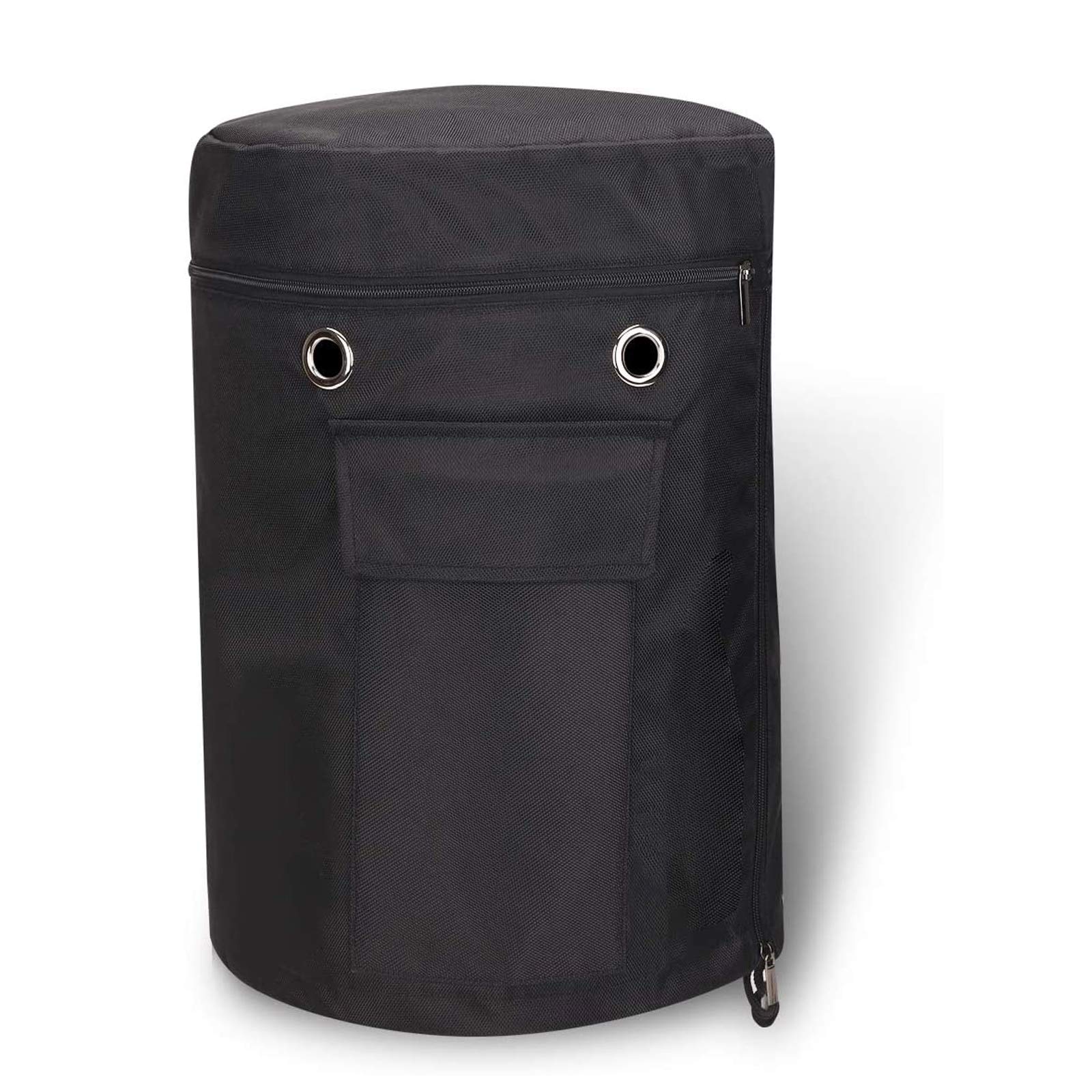 Propane Tank Cover,Propane Tank Covers 20LB with Stable Tabletop,RV Propane Tank Cover Gas Tank Cover 2 Pockets 4 Holes.Waterproof Propane Tank Cover For Home & Outdoor.Black