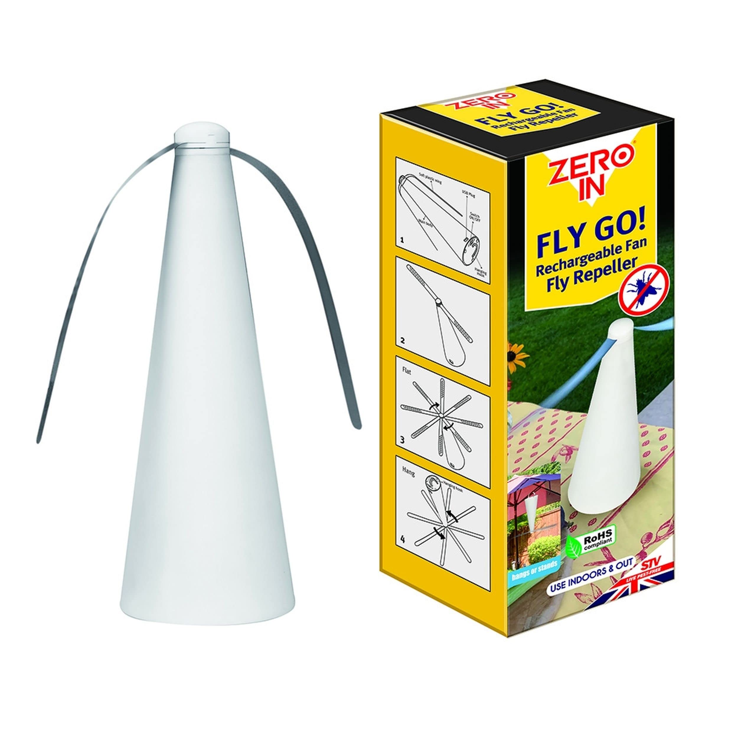Fly GO Fan REPELL White ZER889SP