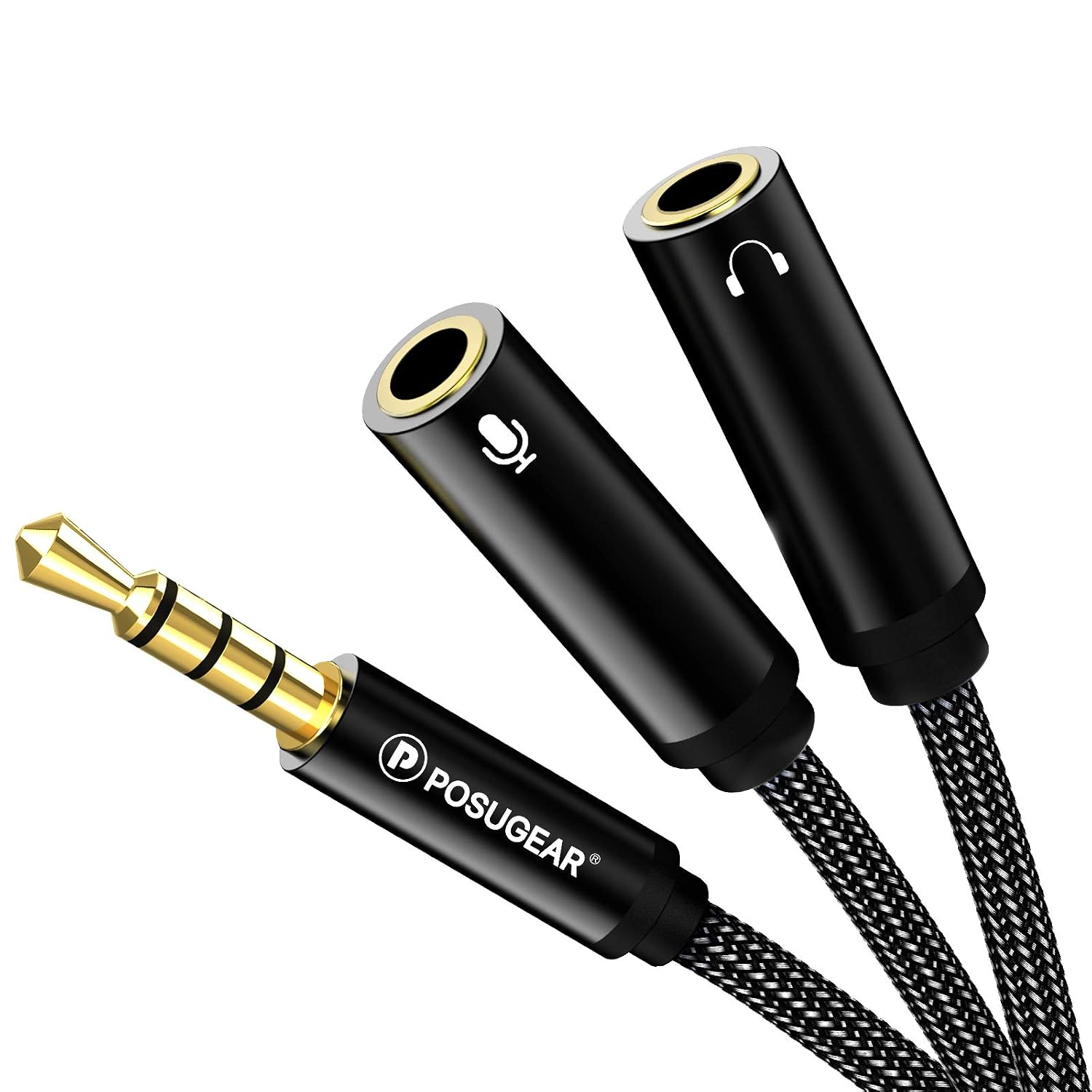 Accessori lettori Xbox One POSUGEAR Cavo Audio Splitter 3.5 CTIA Adattatore  Jack 3.5mm Maschio a Doppia 3.5mm Femmina Sdoppiatore Microfono Cuffie Cavo  compatibile con telefoni cellulari urban-earth.co.uk