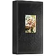 Ywlake Photo Album 4x6 300 Pockets, Leather Photo Albums Holds 300 Horizontal Only Pictures Black