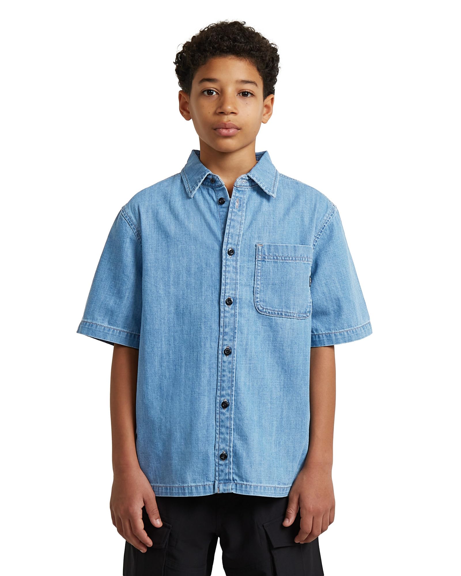 Jeans Knit pvt Ltd Alvi Shirt SS Maglietta, Blu (Light D29666-01-j156), 12 Anni Bambini e Ragazzi