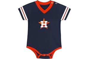 OUTERSTUFF MLB Newborn & Infants 0-24 Months Official Primary Logo Creeper Romper Jersey