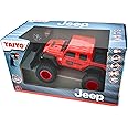 Toy Shock Jeep Gladiator 1:16 Scale R/C - Red - Taiyo, 2.4GHz, Scale Remote Control Vehicle, Authentic Design, Off Road, Controller, Battery Powered Hobby Car