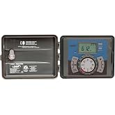 Orbit Easy-Set Logic 4-Station Indoor/Outdoor Sprinkler Controller - 27894 | Easy-Set Logic Simplifies Programming for 4-Zone Irrigation with Custom Watering Schedules Indoor &amp; Outdoor