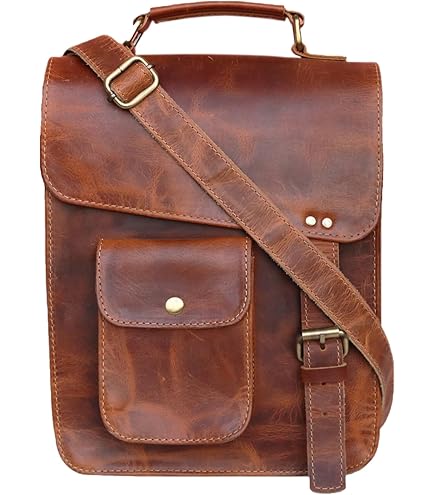 Borse porta pc portatile in pelle fatte a mano in Italia |Old Angler