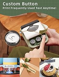 Makeid Q1 Label Maker Machine with Tape