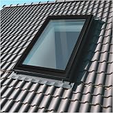 OXBZKMY Skylight Window for House Roof, Tempered Glass Roof Hatch | Sloped Flat Roof Window for Attic and Sun Room (23.6 x 31.5 in)