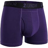 2UNDR Swing Shift 3" Mens Trunks Underwear, Pouch Underwear with Patented Joey Pouch, Modal Underwear Men, Moisture Wicking