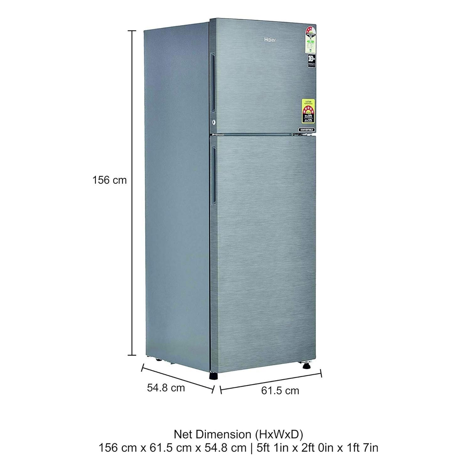 Haier 258 L 3 Star 2019 Frost Free Double Door