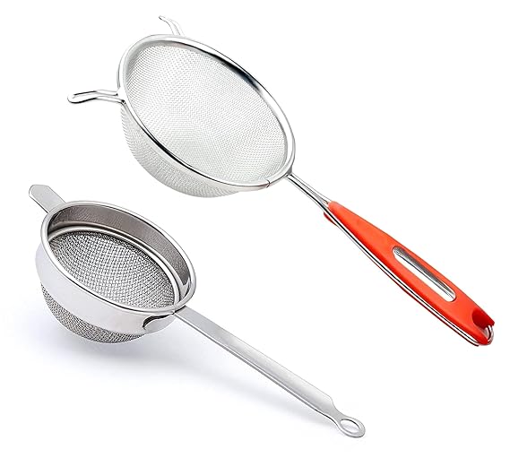 Buy Kuber Industries Stainless Steel 15 cm Soup & Juice Strainer/Liquid