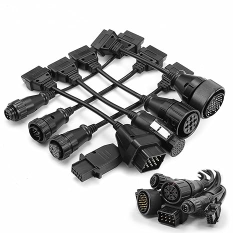 Proscan Automotive 8 pcs set Diagnose Kabel Set für LKW 8 PCS