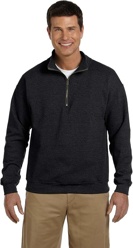 cadet collar sweatshirt