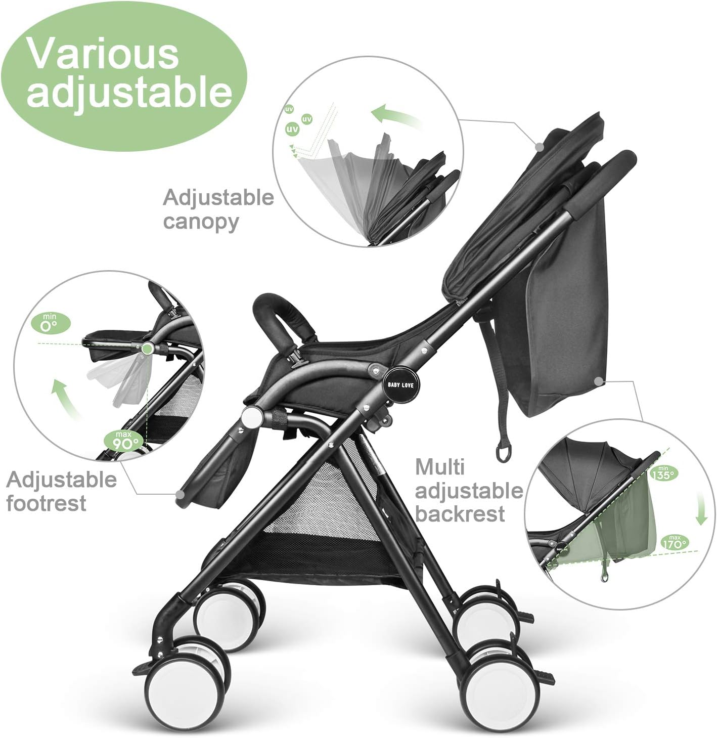 poussette facile a plier