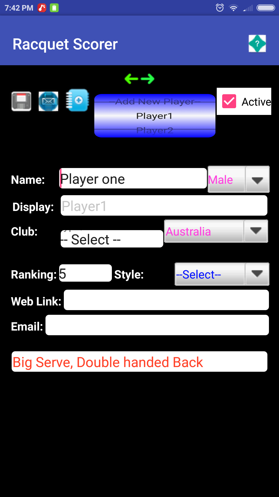 Racquet Game Scorer Pro (Tennis,Table Tennis,Badminton,PickleBall,Squash) plus online Radio, play music/videos,Sudoku,Tic-Tac-Toe games