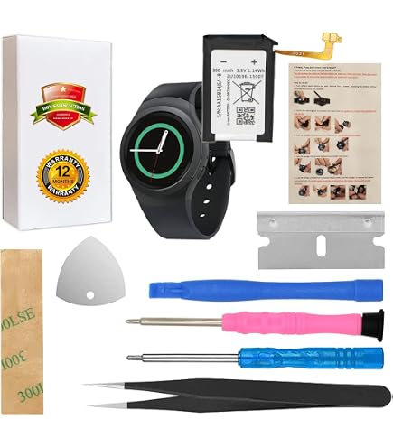 Amazon.com: Replacement Battery for Galaxy Gear S2 & Gear S2