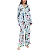 Karen Mabon Women's Christmas Sweater Dogs Classic Pajama Set