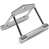 Yes4All Cable Machine Attachment, D Handles &amp; Straight Bar for Rows | Cable attachments with D Handle and Straight Bar options for rows, pulldowns, tricep exercises, and upper-body training