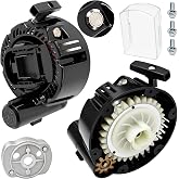 Electric Start Kit Compatible with Honda GX160 GX200, Predator 212cc | 350W Dual-Start Recoil Starter for 168F 170F 196cc, Coleman Minibikes &amp; Go-Karts, Compatible with Makita 18V/21V Battery