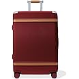 Paravel Aviator Luggage | Carbon-Neutral Travel Suitcase from Recycled Materials| Durable Luggage with Wheels | Boxcar Red